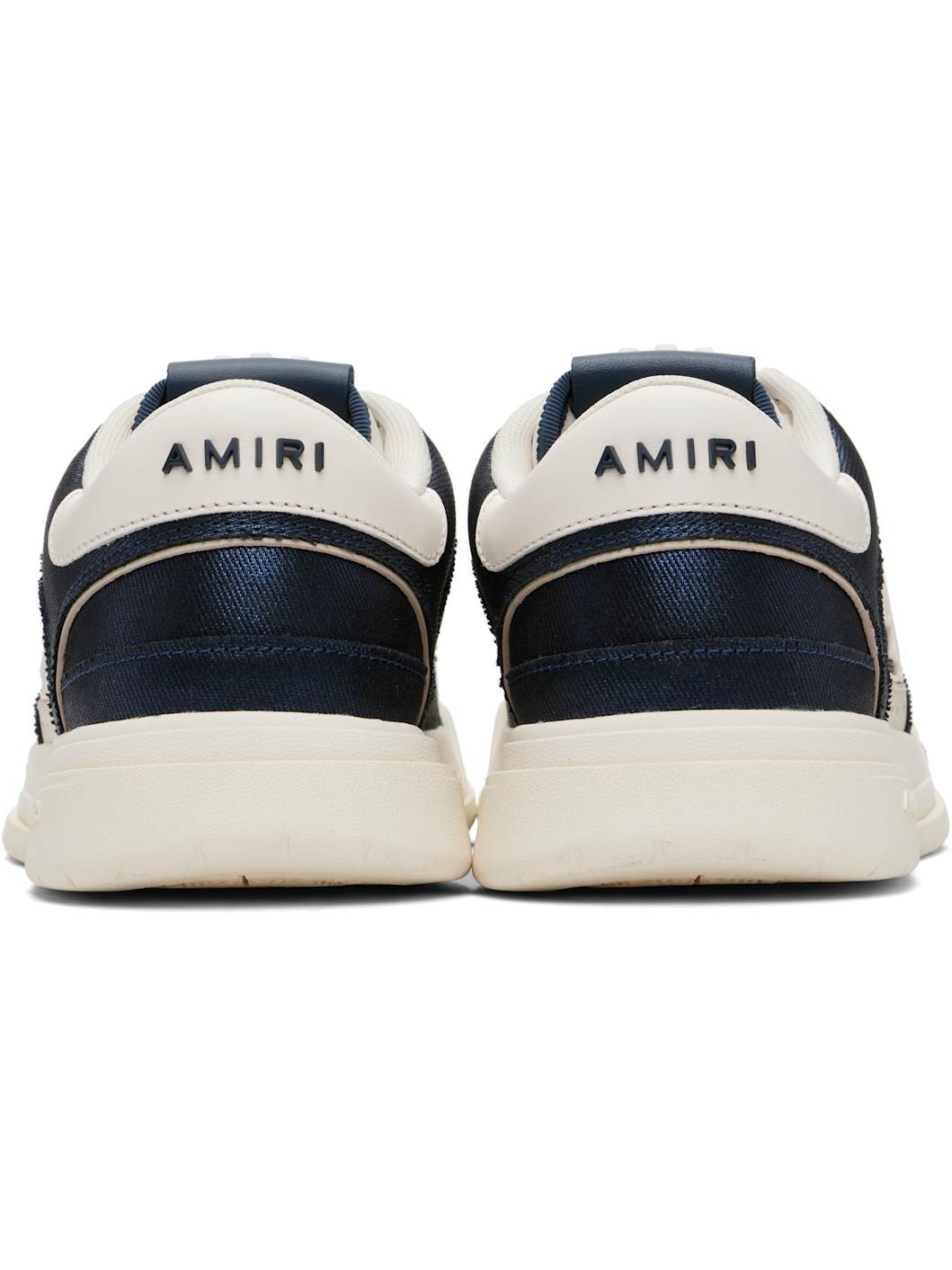 Navy & White Classic Low Sneakers - 2