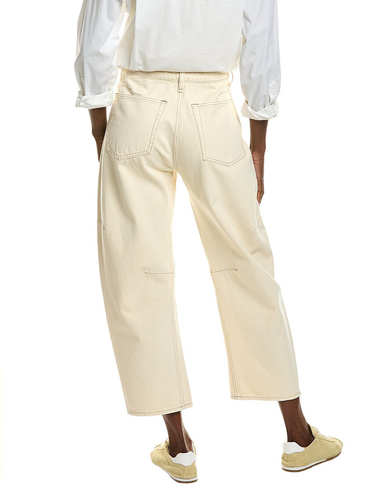 rag & bone rag & bone Chase High-Rise Ecru Barrel Jean outlook
