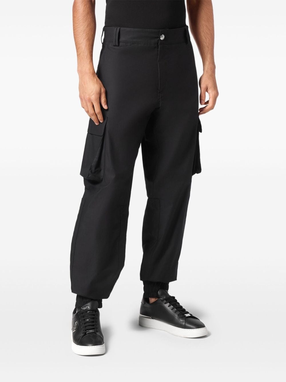 tapered-leg cargo pants - 3