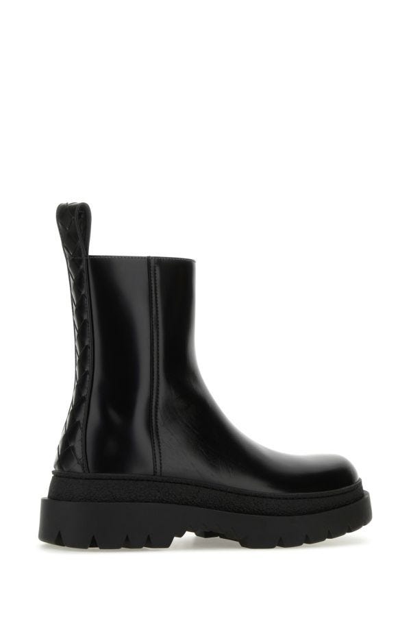 Black leather Highway ankle boots - 3