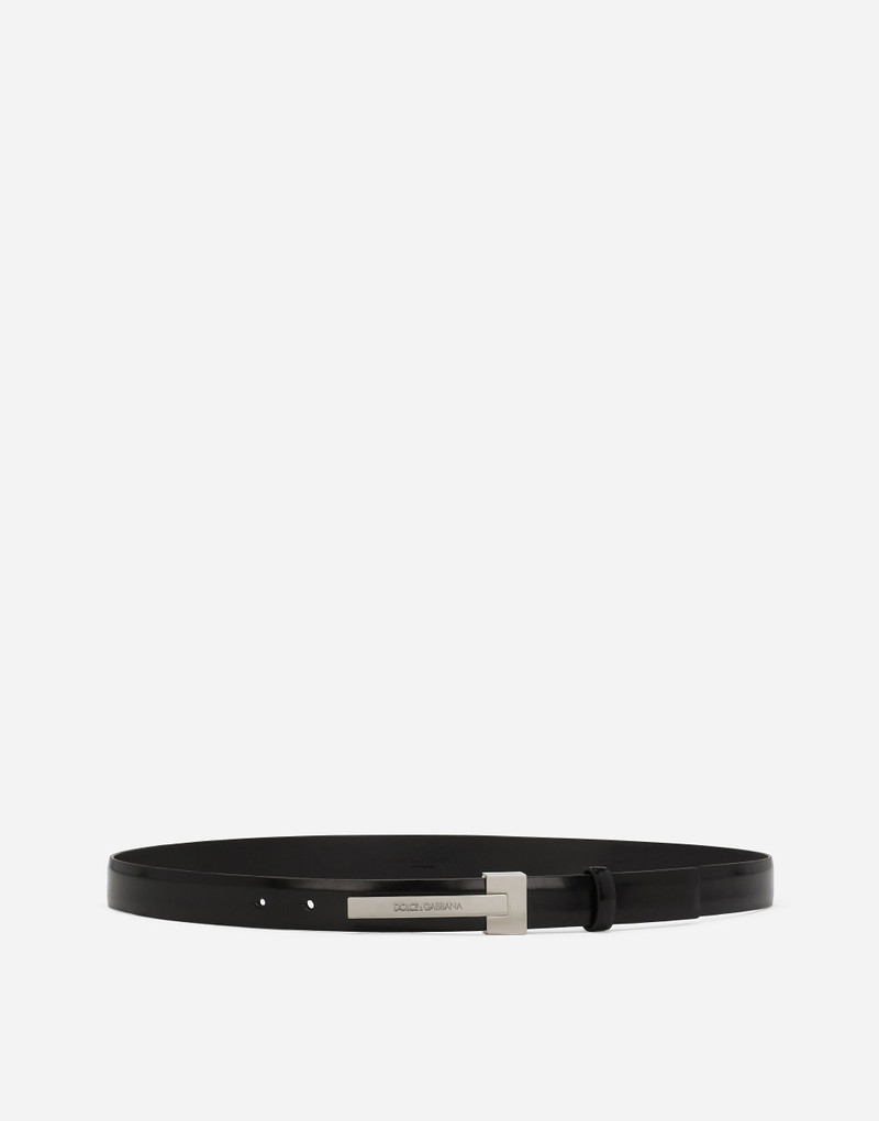 Brushed calfskin belt 1
