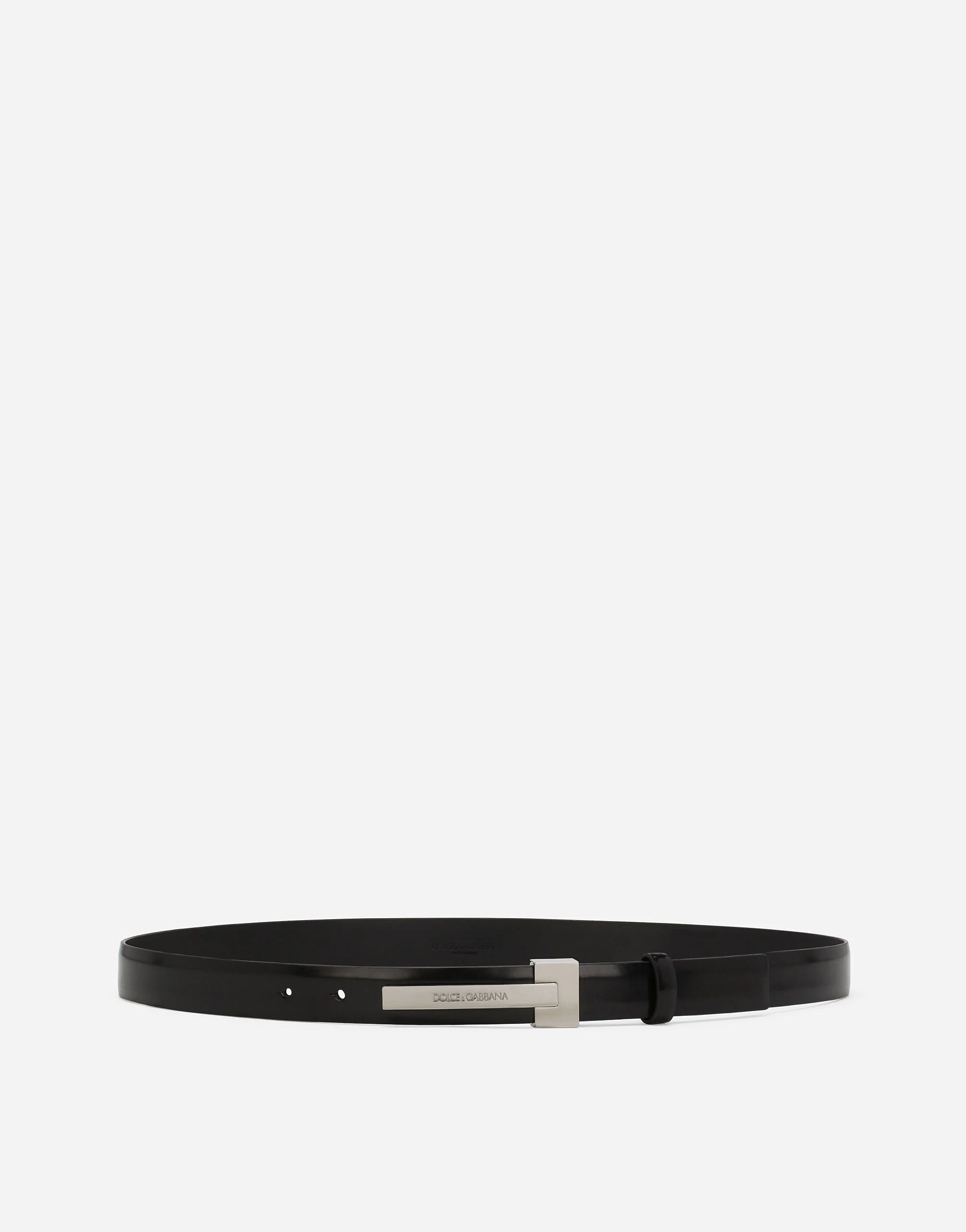 Brushed calfskin belt - 1