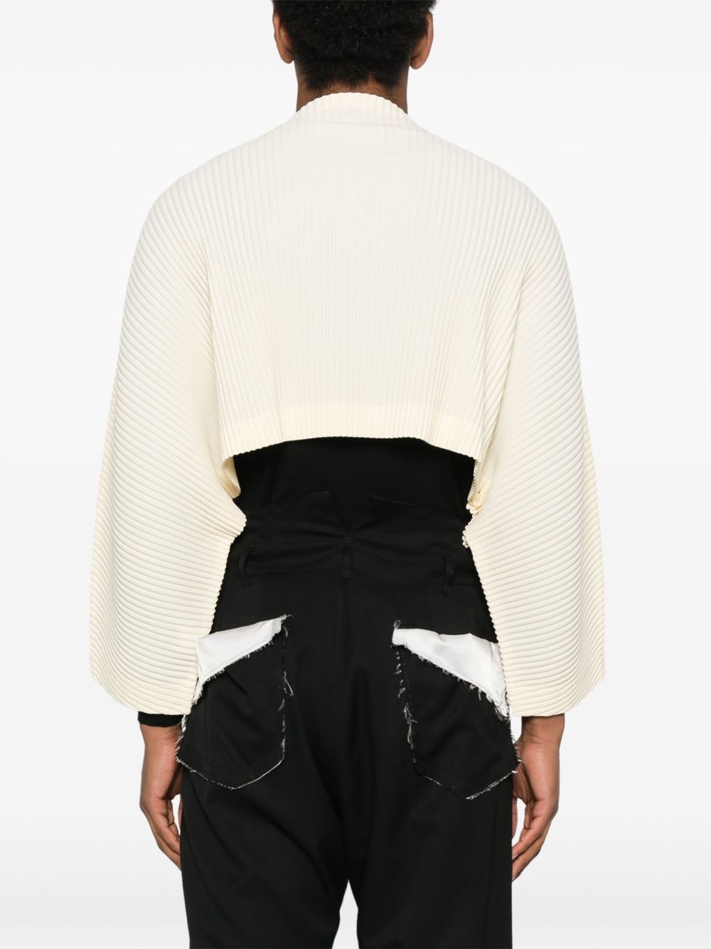 plissé-effect blouse - 4