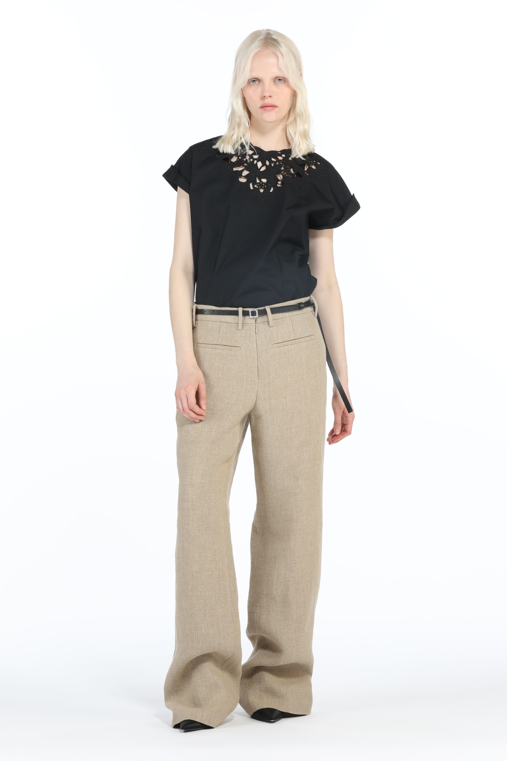 CUT-OUT COTTON TOP - 4