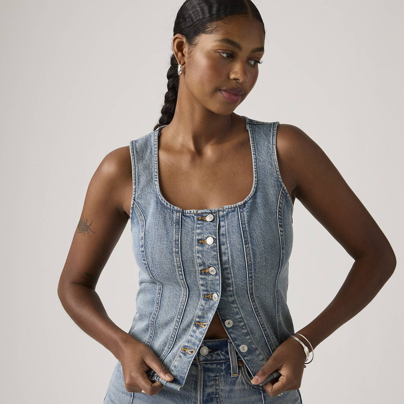 Levi's SCULPTED SLEEVELESS TOP outlook