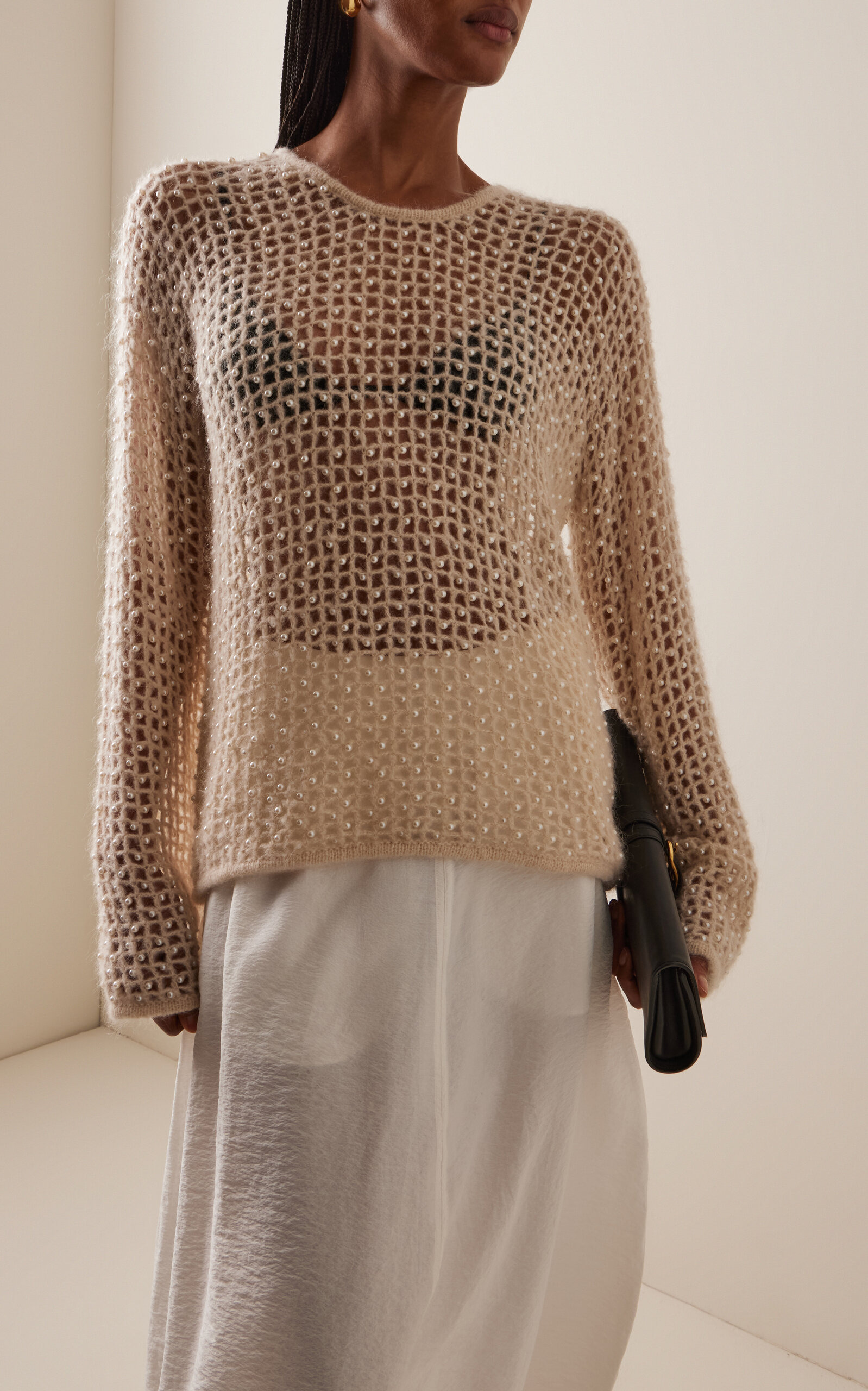 Amil Wool Knit Top neutral - 2