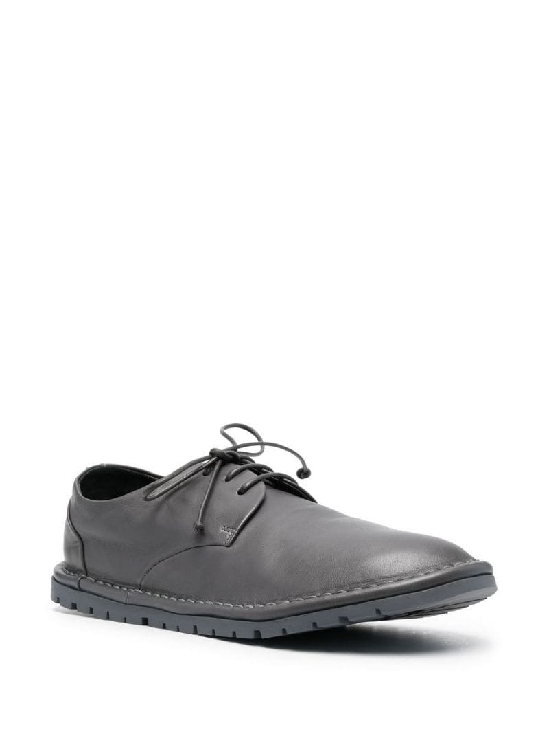 ultra-flat leather derby shoes - 2