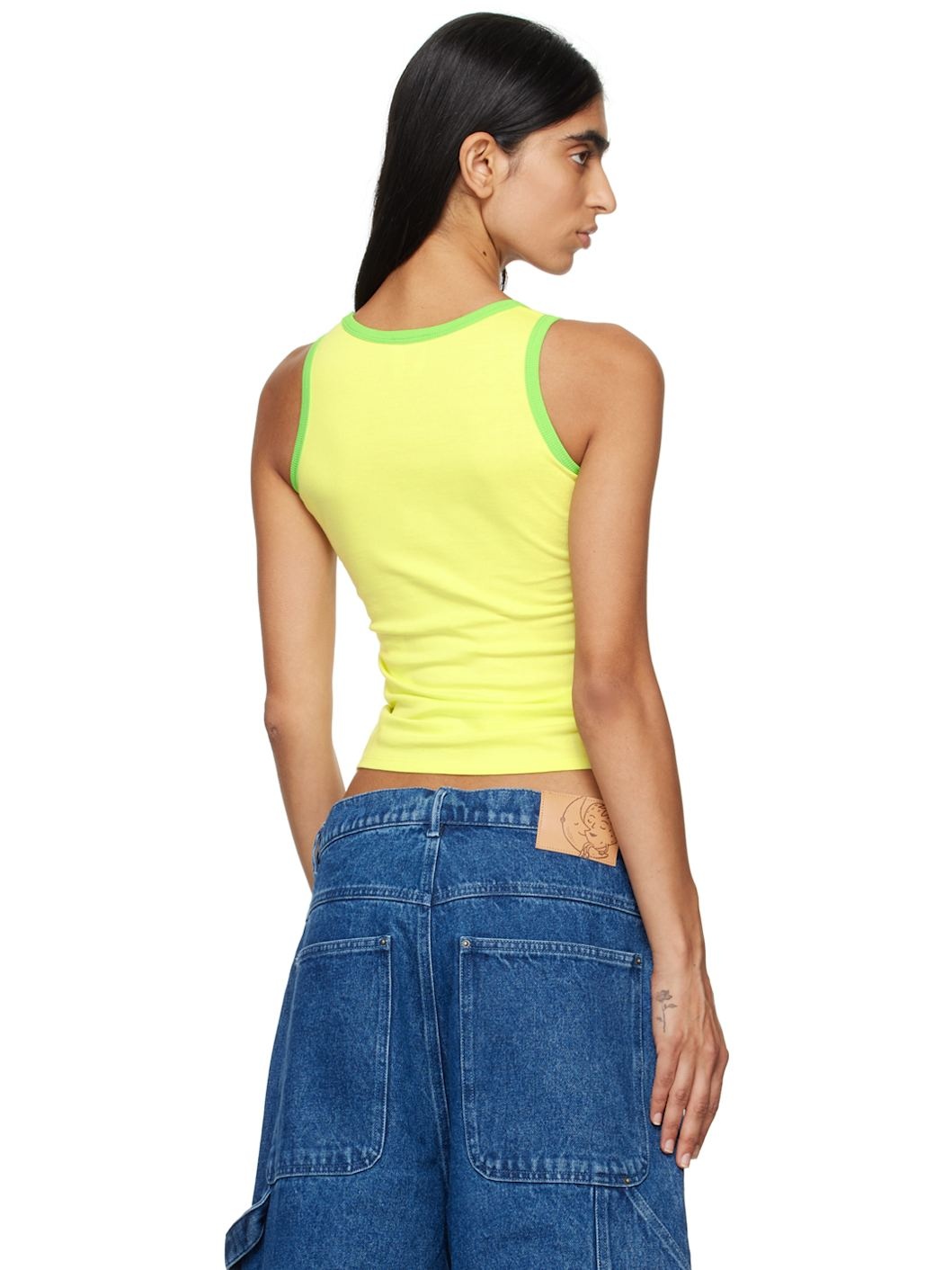 Yellow 'Farm Princess' Tank Top - 3