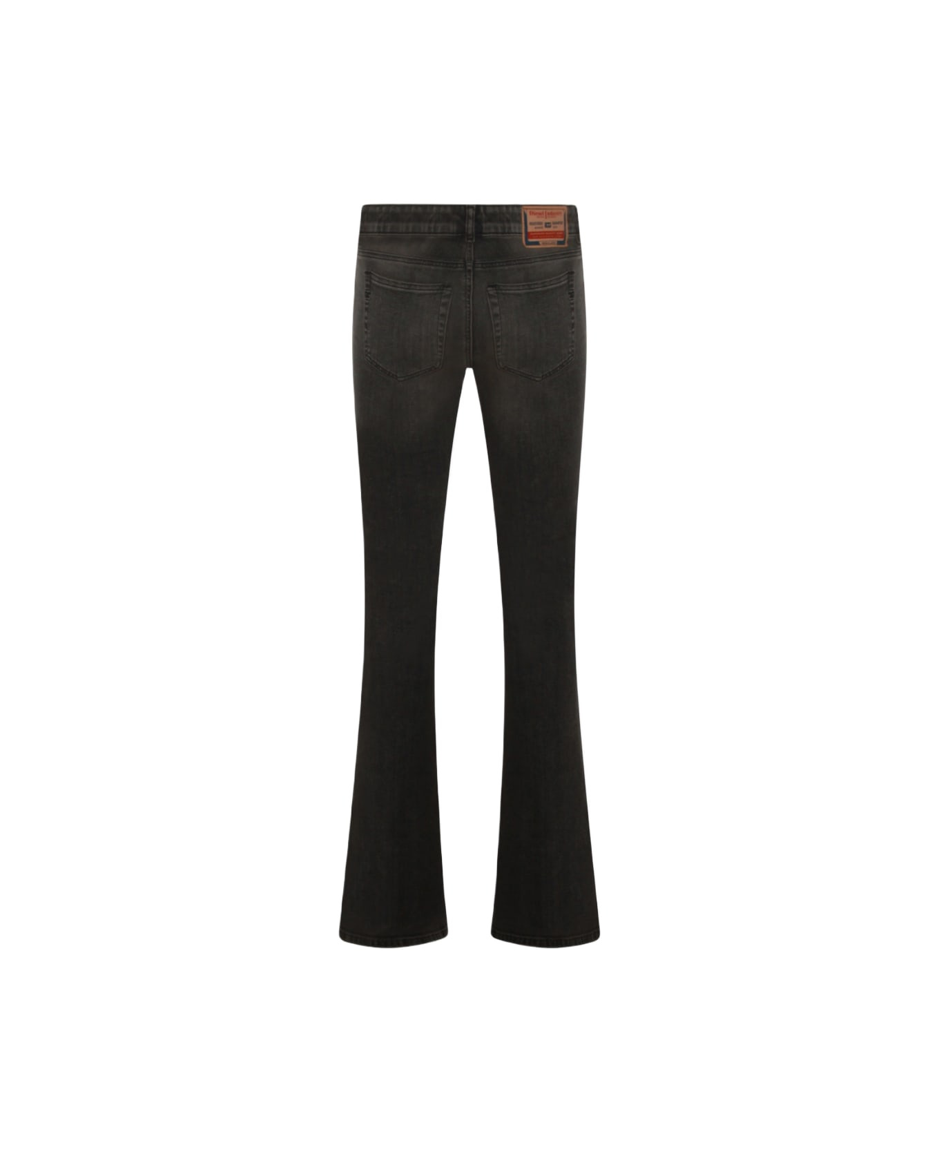 Grey Cotton Denim Jeans - 2