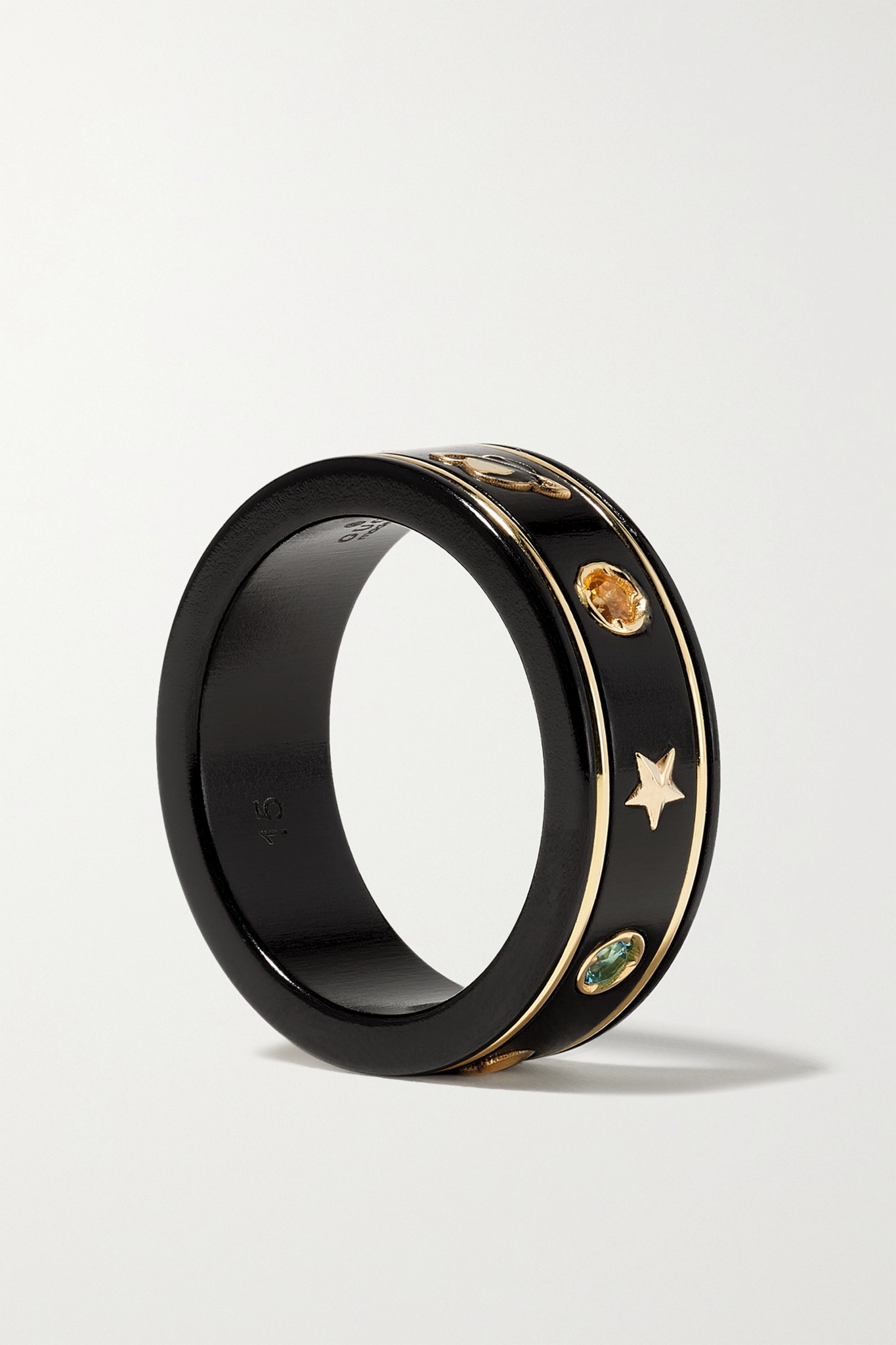 Icon 18-karat gold topaz ring - 5