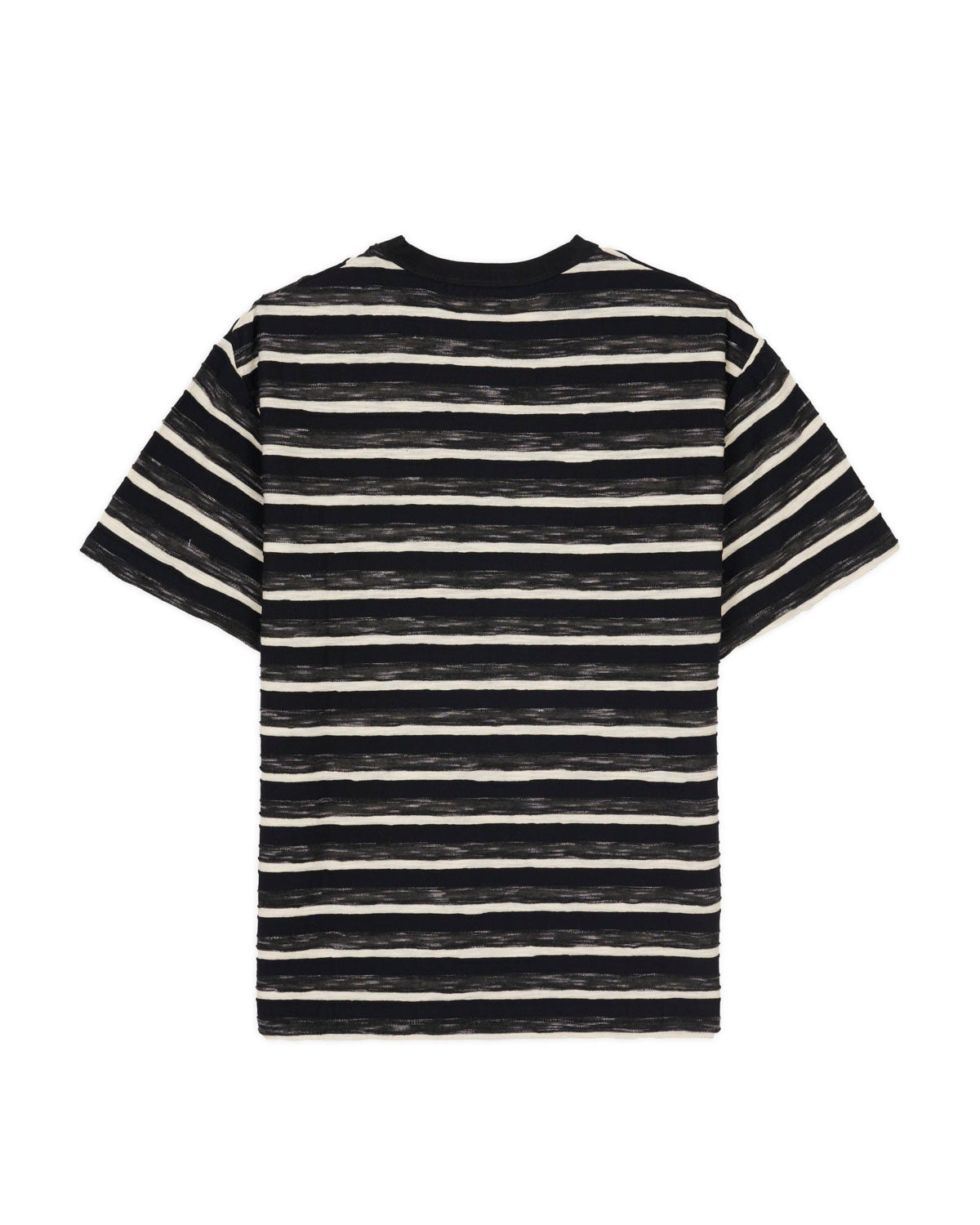 Casey Striped T-shirt - Black - 3