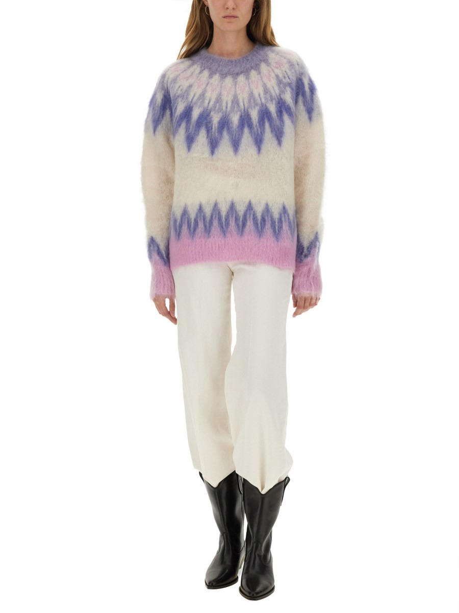WOOL AND MOHAIR "NATANIA" SWEATER - 2