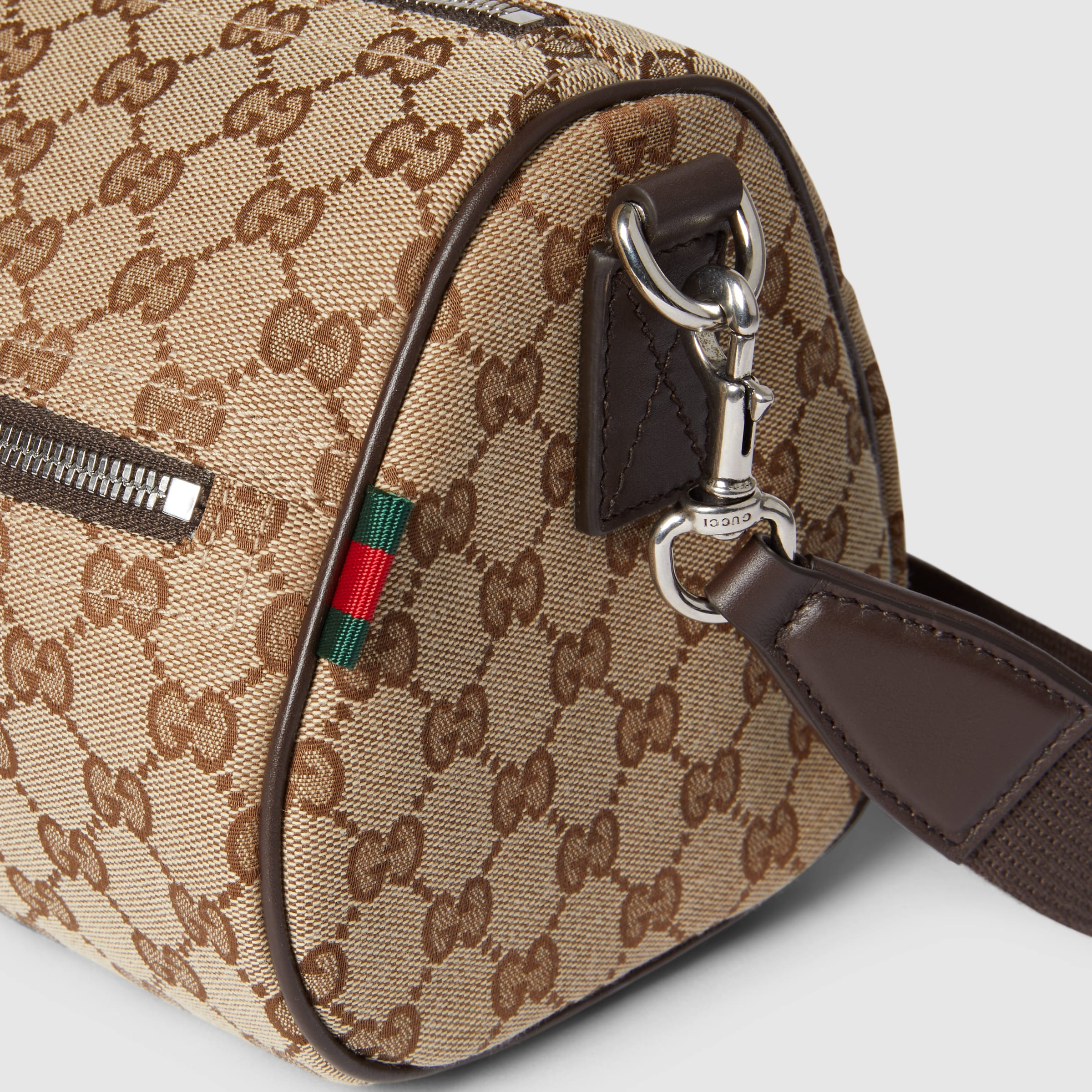 GG canvas small boston bag - 6