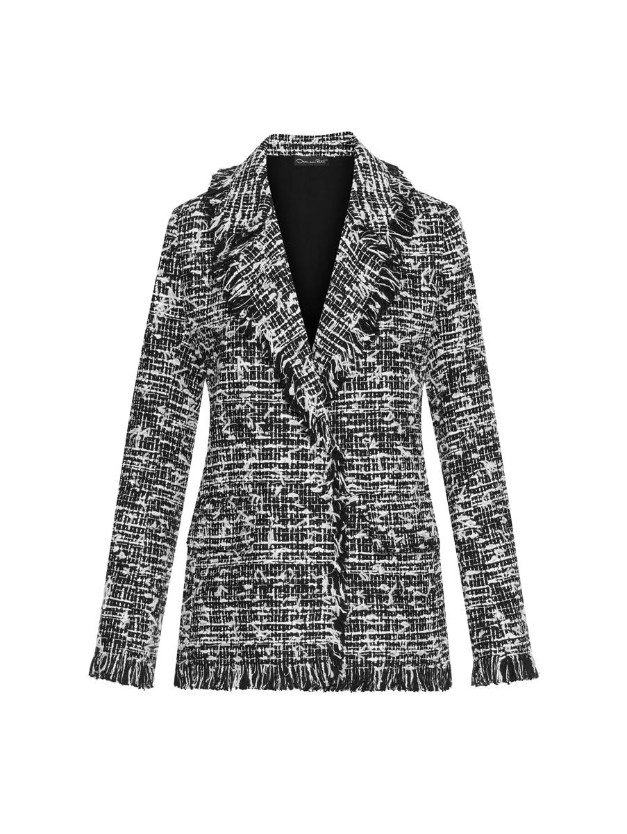 EYELASH TWEED BLAZER - 1