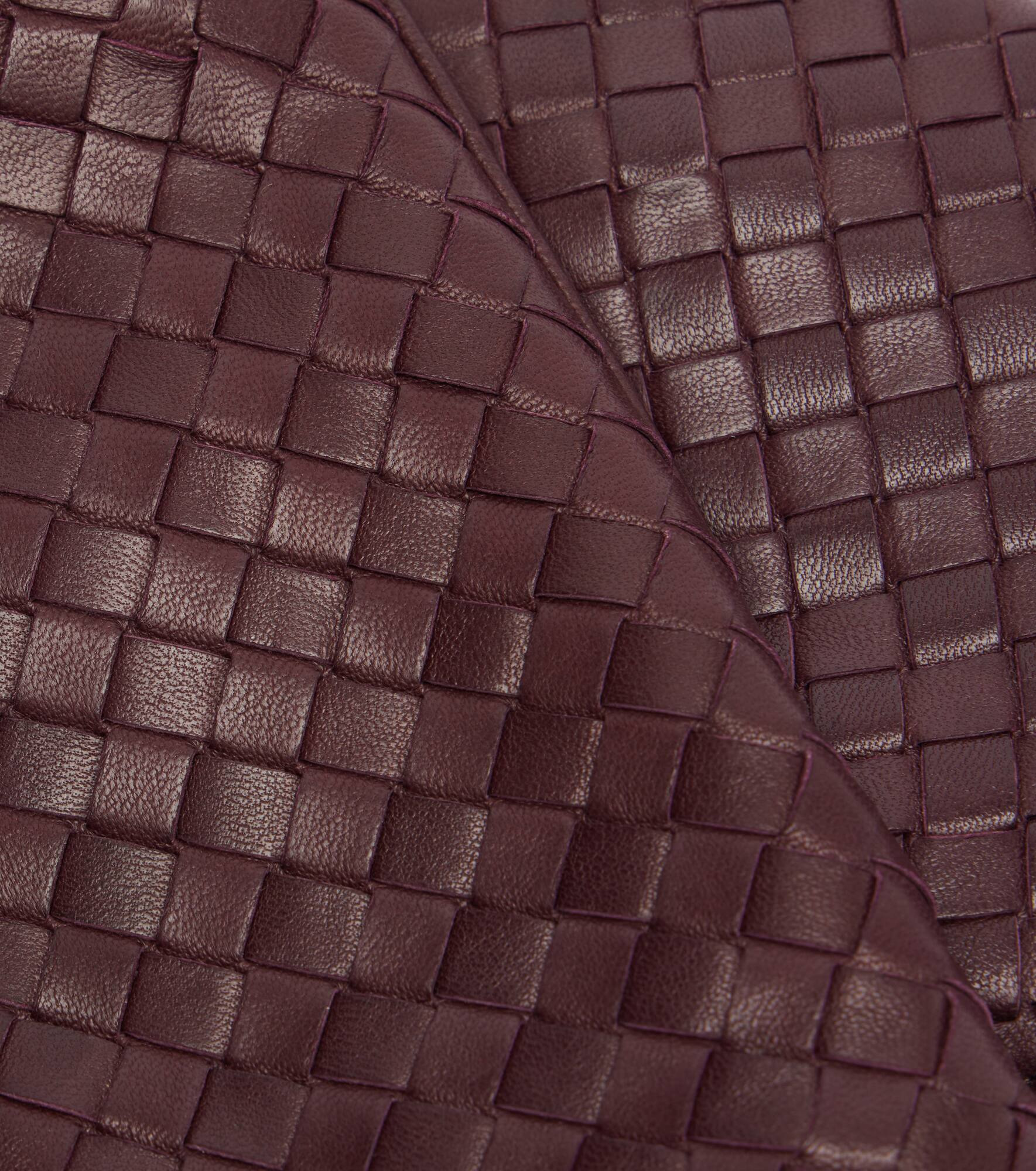 Intrecciato leather gloves - 2