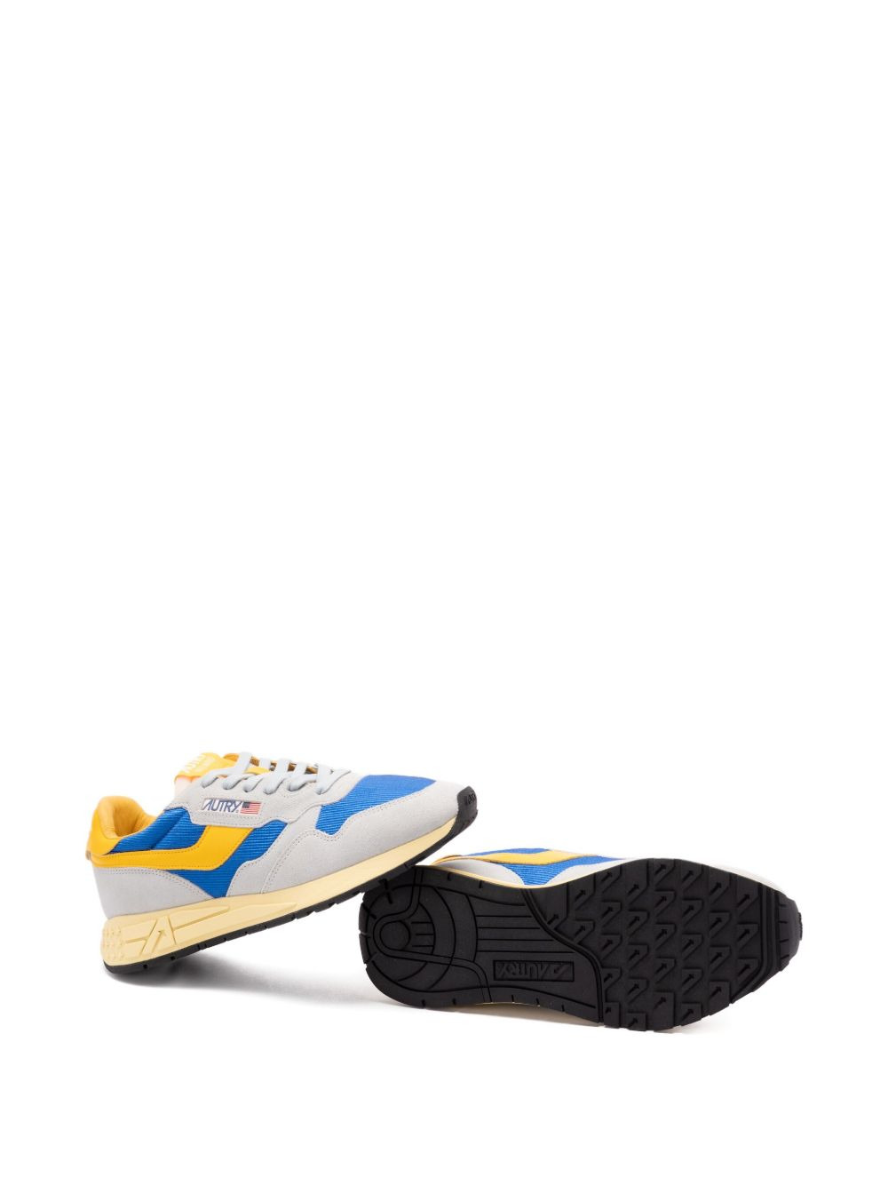 Reelwind Low suede panelled sneakers - 5