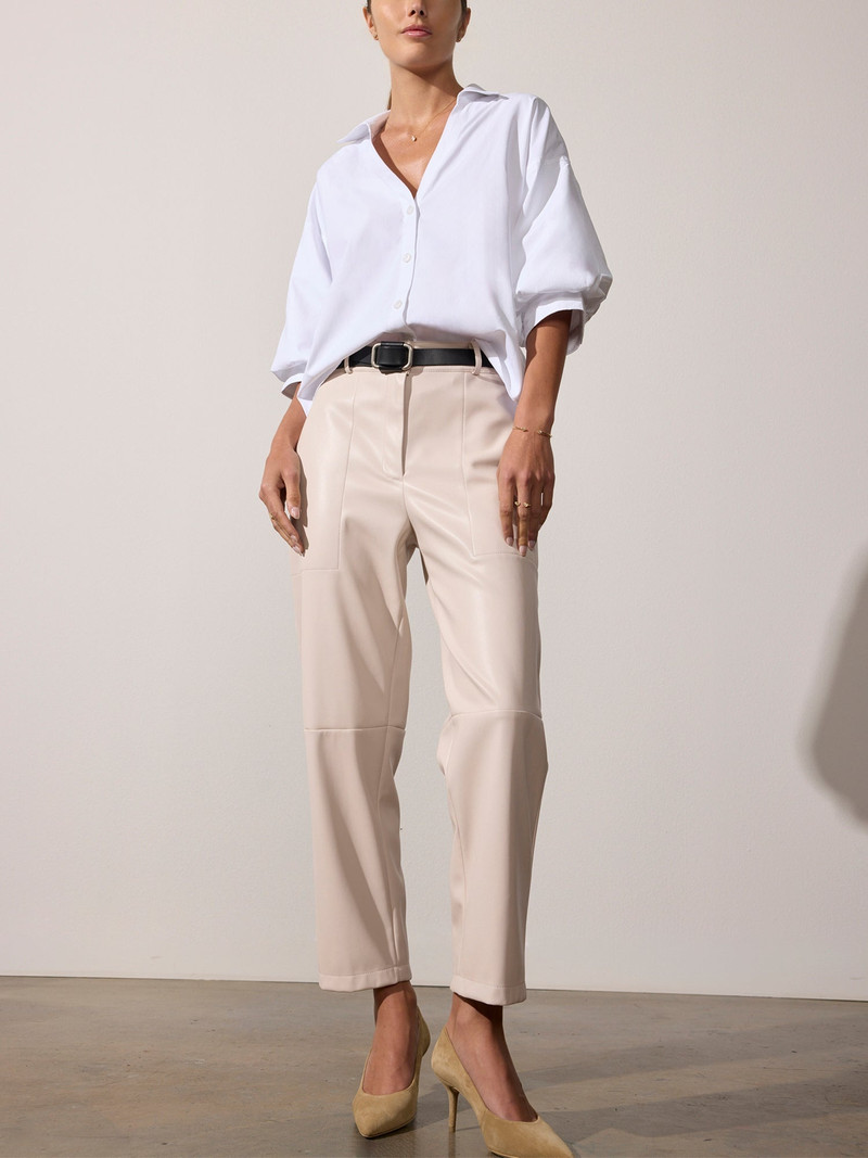 BROCHU WALKER The Stone Vegan Leather Pant outlook