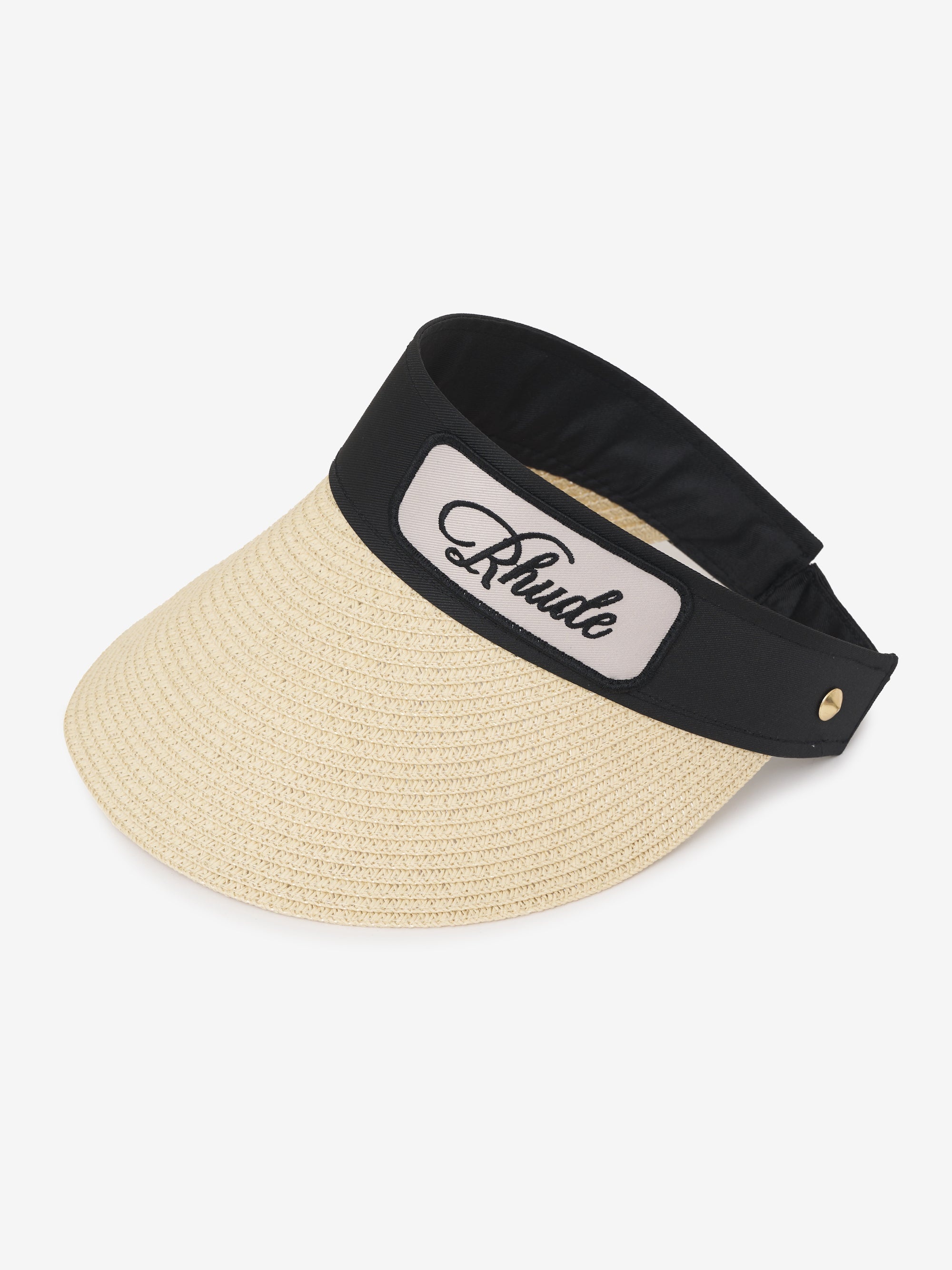 PATCH LOGO STRAW VISOR - 2