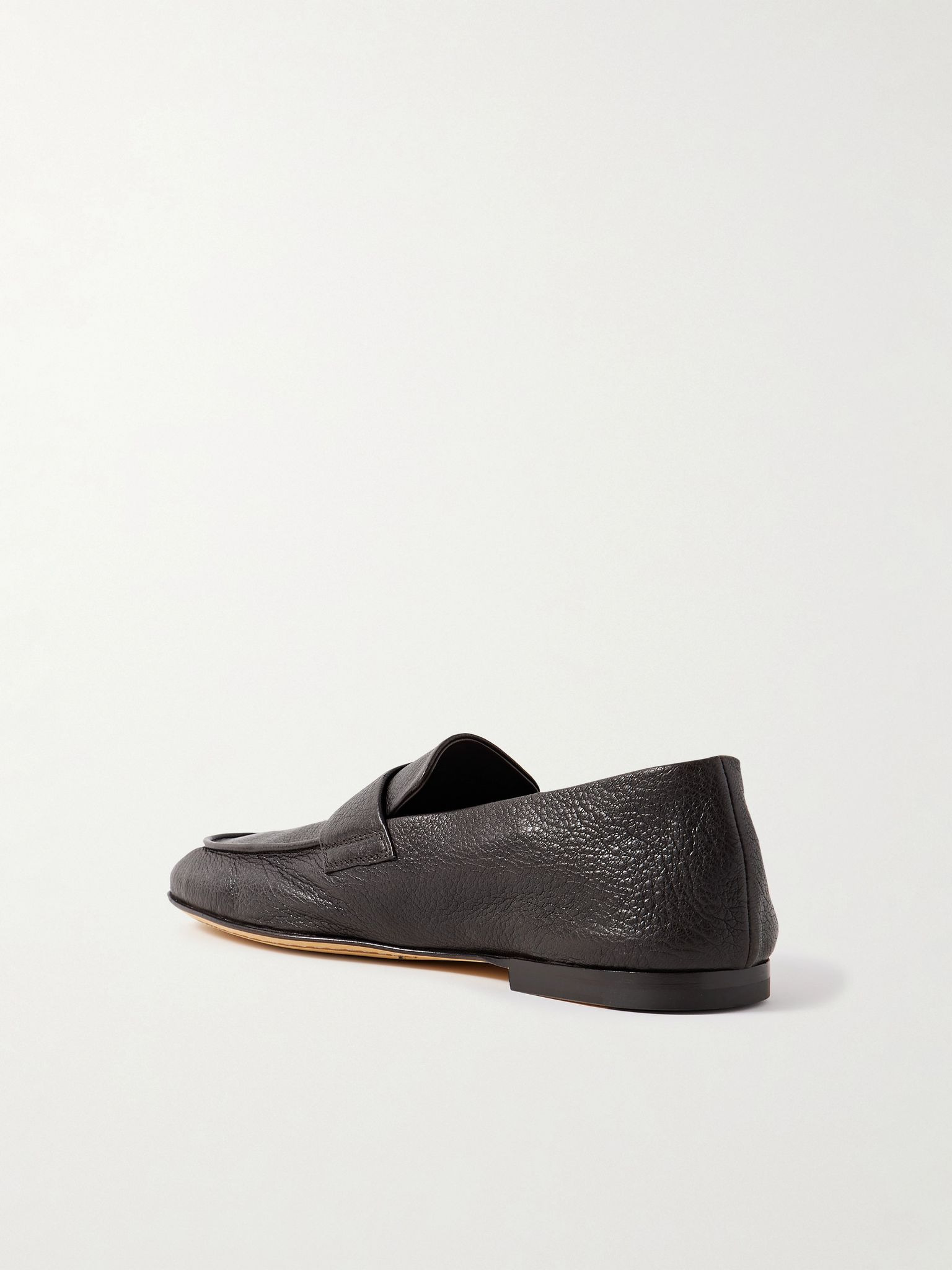Airto 001 Full-Grain Leather Loafers Dark brown - 4