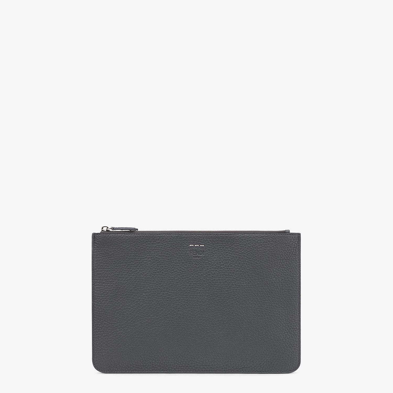 Multicolor leather slim pouch - 1