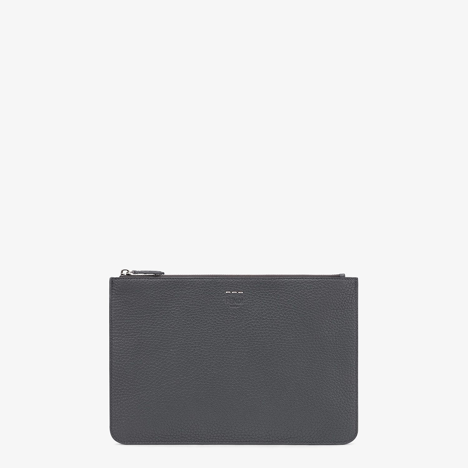 Multicolor leather slim pouch - 1