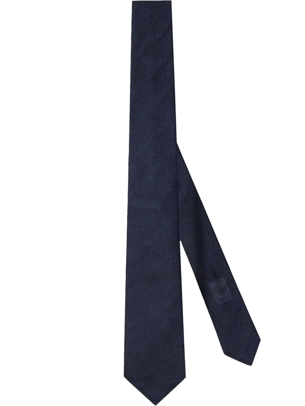 Double G jacquard tie - 1