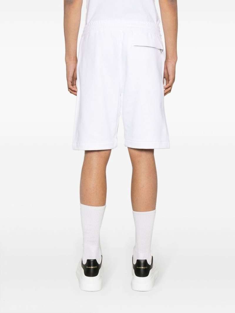 logo-print cotton shorts 4