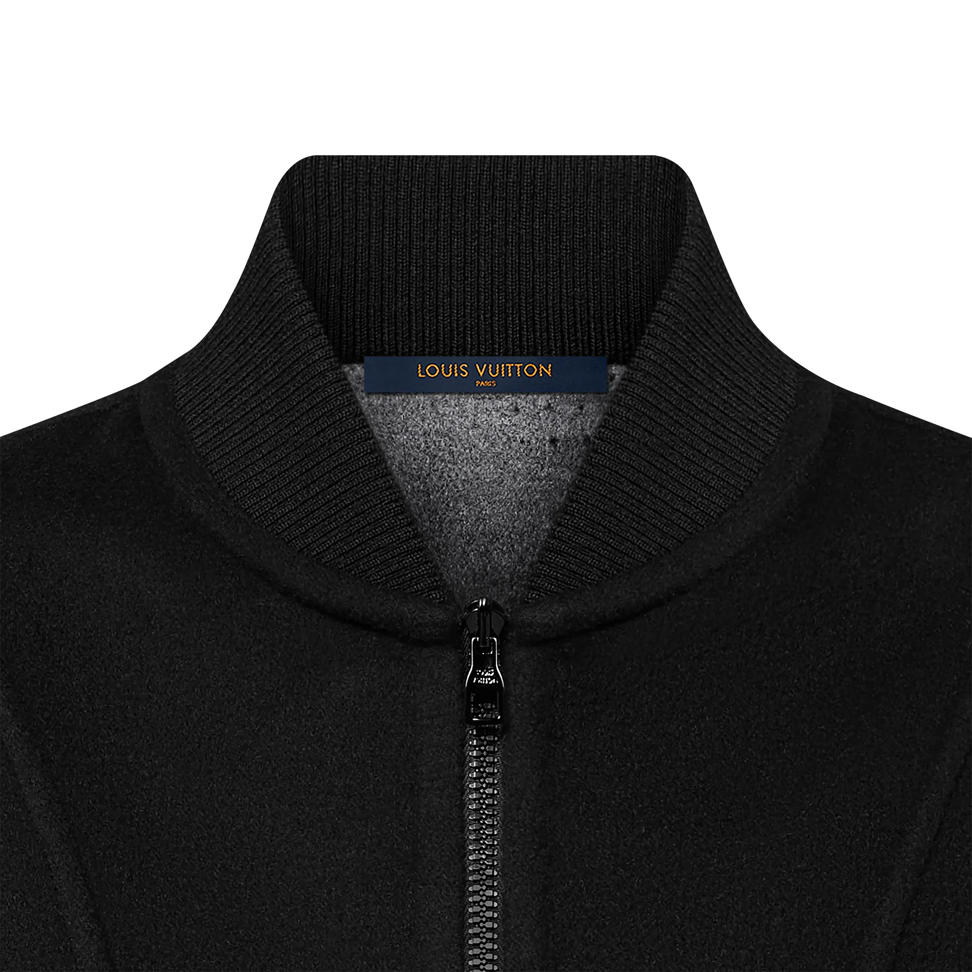 Reversible Double Face Wool-Silk Blend Bomber - 3