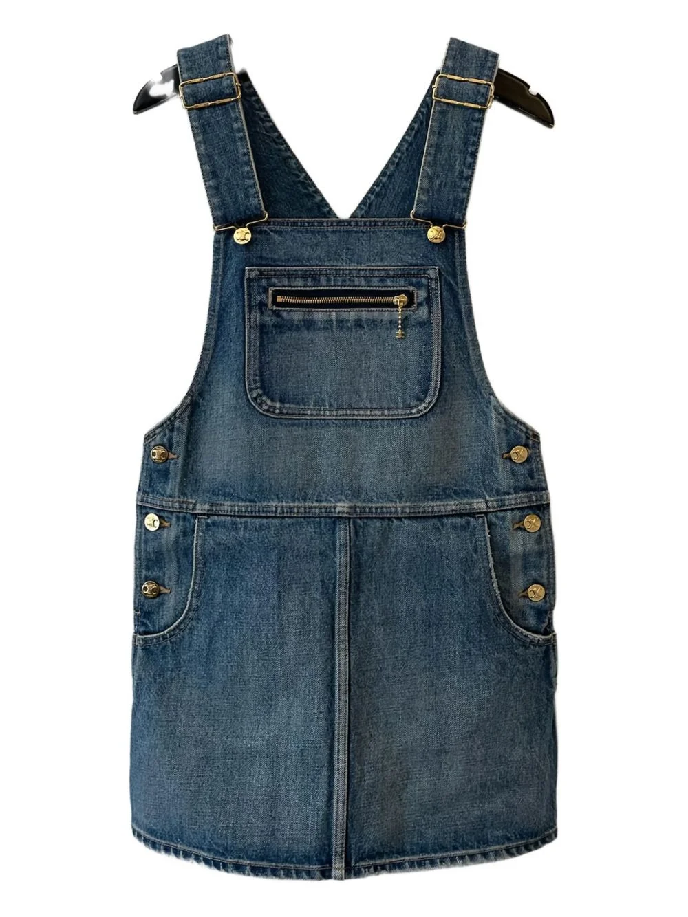 Celine Women Denim Cotton Overall - 1