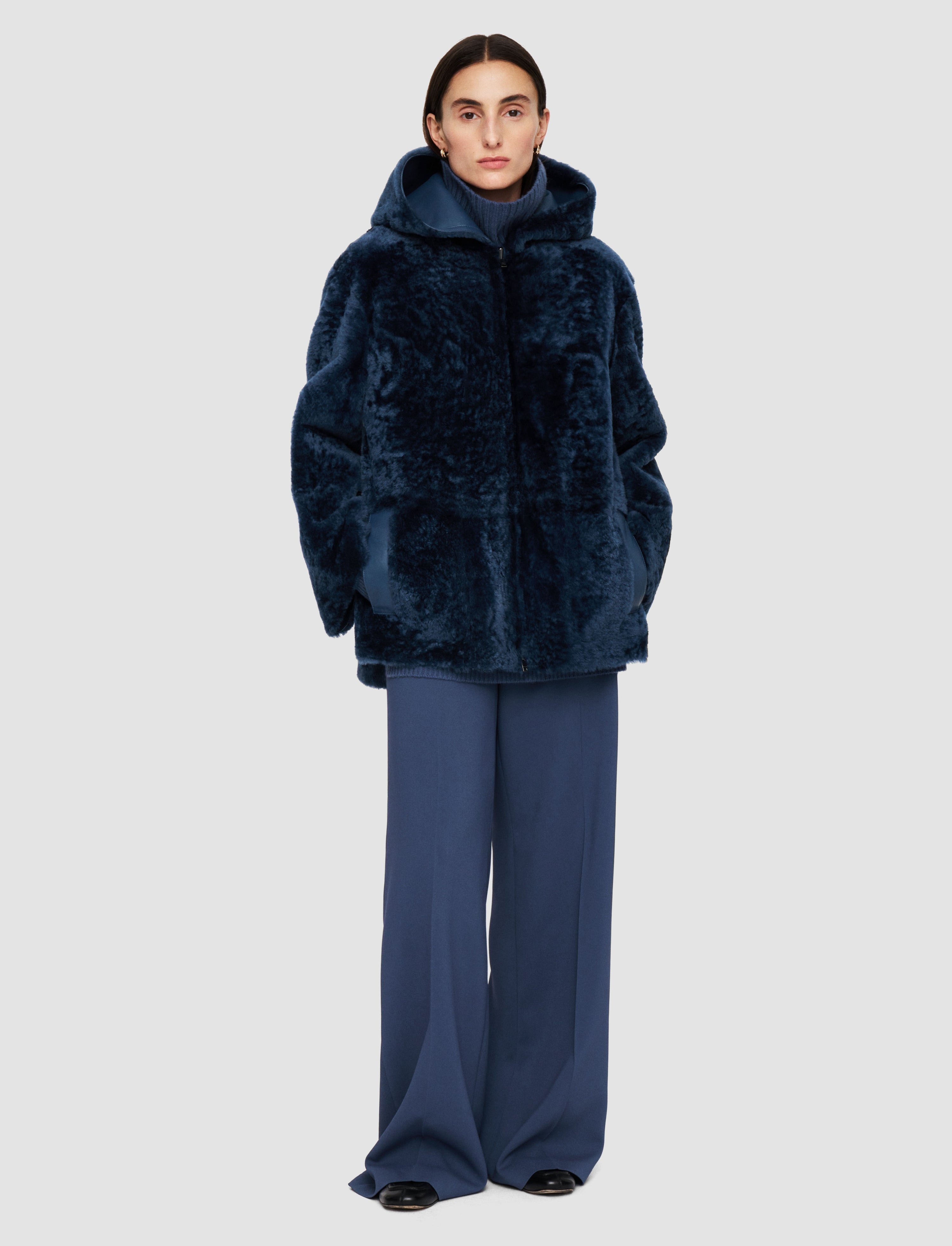 Cosser Reversible Shearling Coat - 6