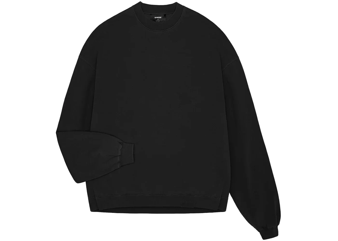 Represent Initial Sweater Jet Black - 1
