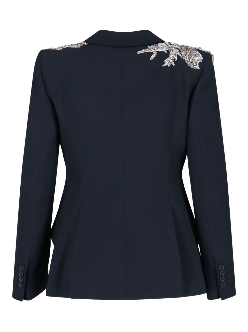 embellished single-breasted blazer - 2