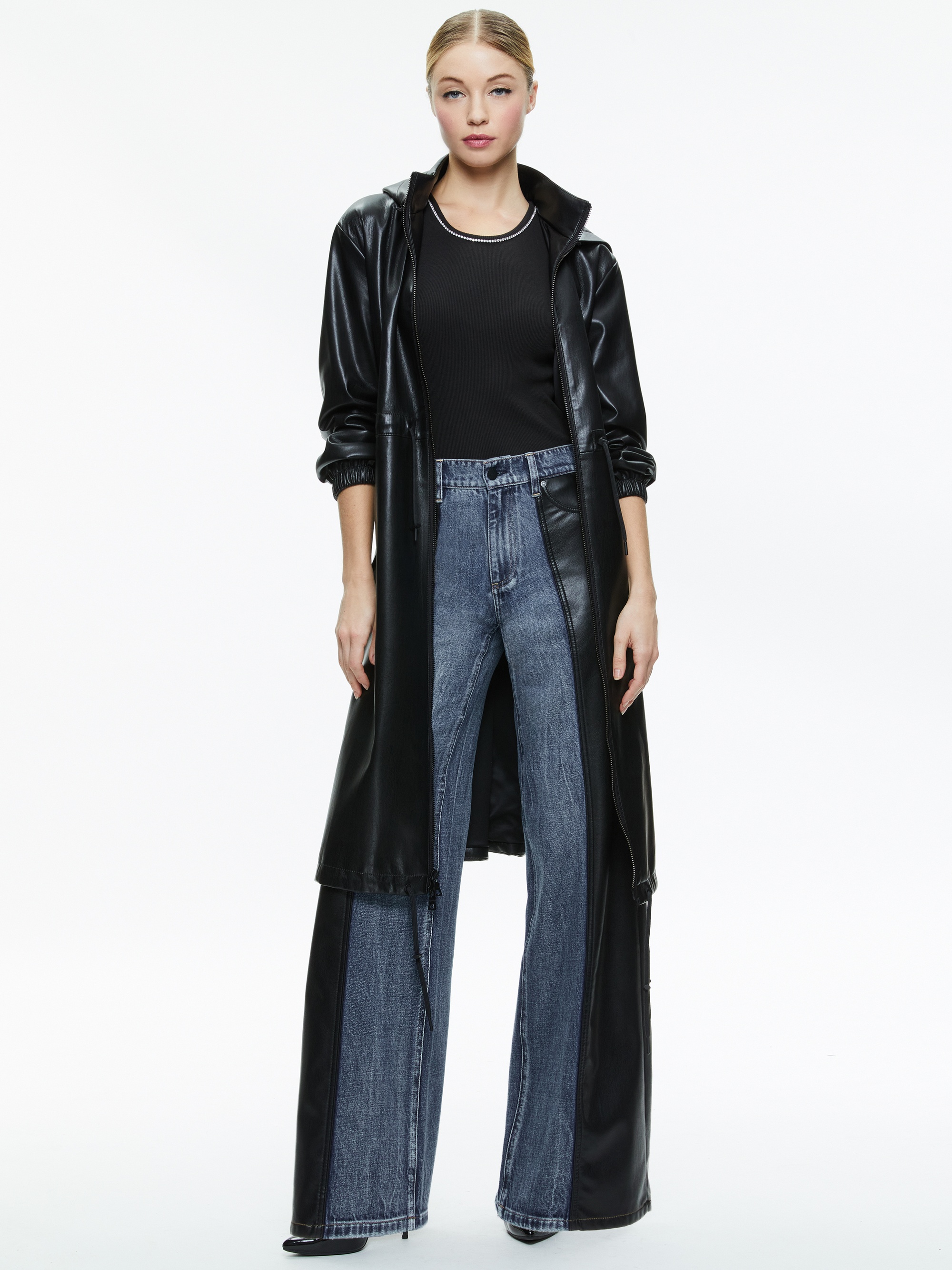 SIMSON VEGAN LEATHER WINDBREAKER - 2