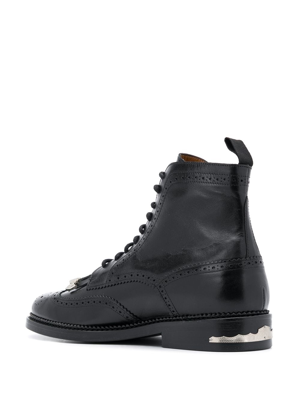 fringed ankle boots - 3