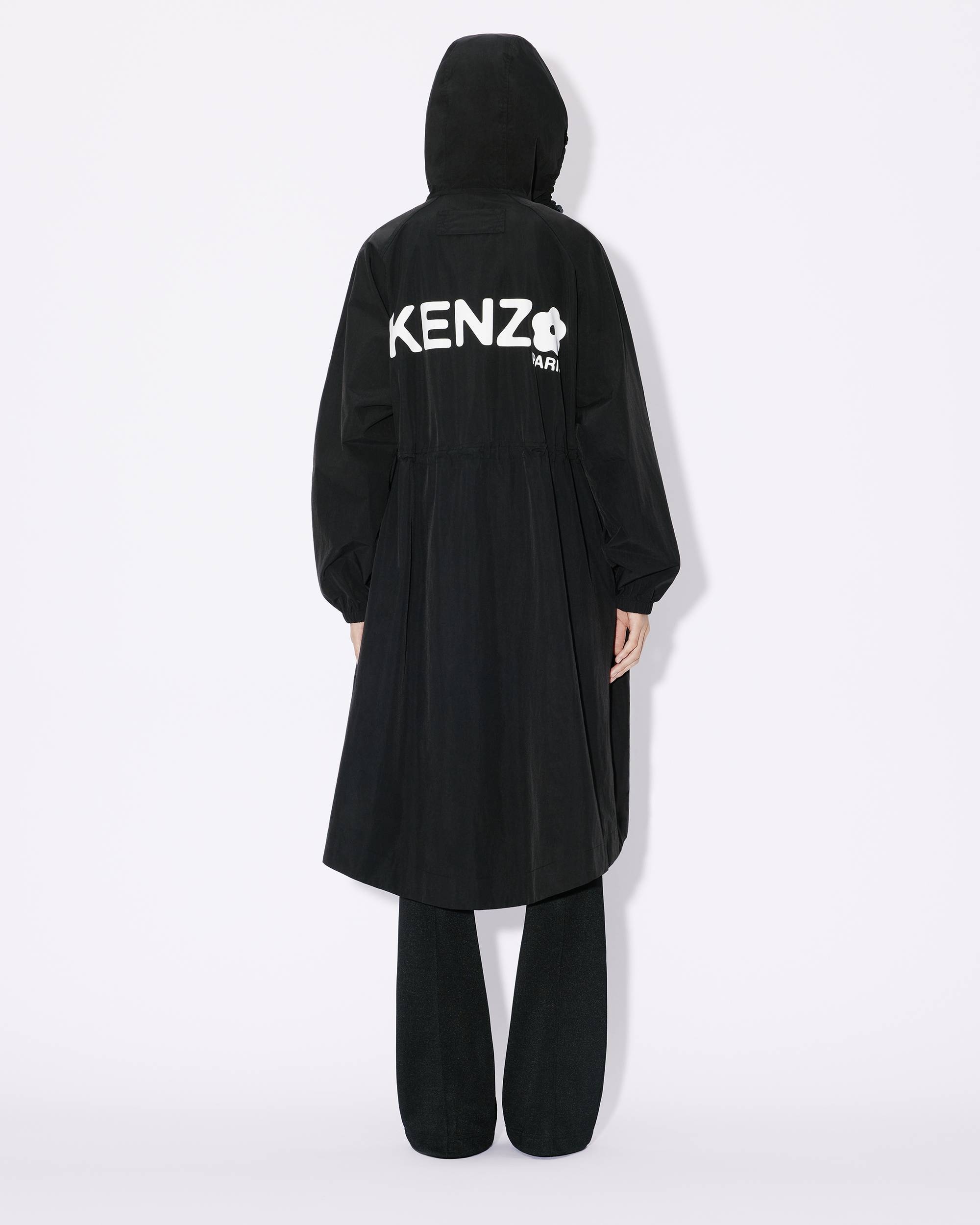 'Boke Flower 2.0' long windbreaker - 4