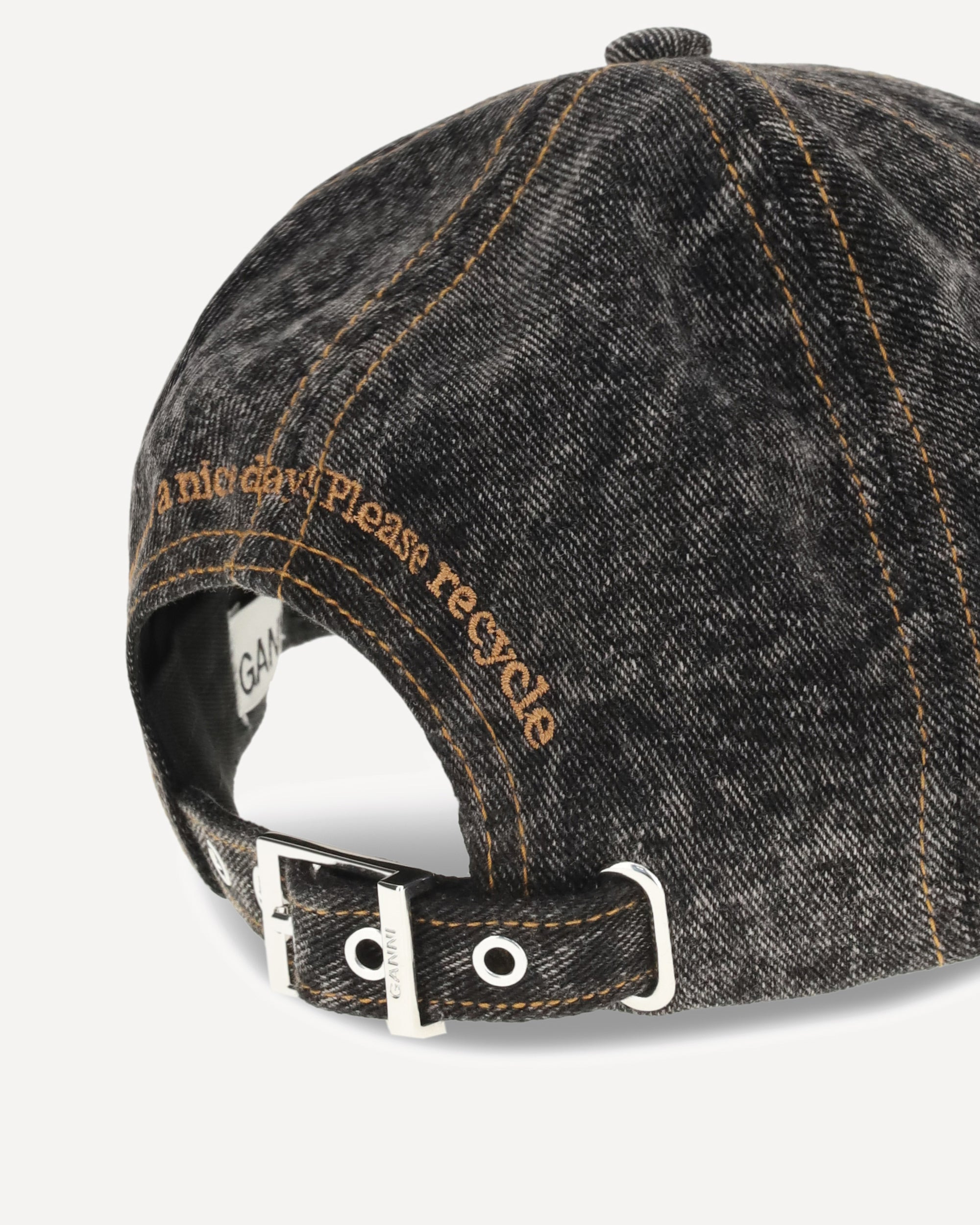 Denim Baseball Hat - 3