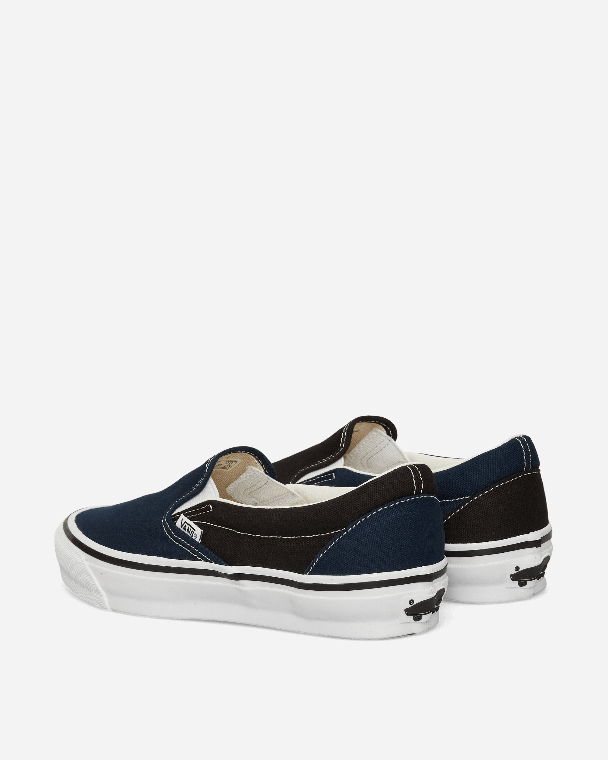 Engineered Garments Slip-On 98 Sneakers Black / Blue - 4