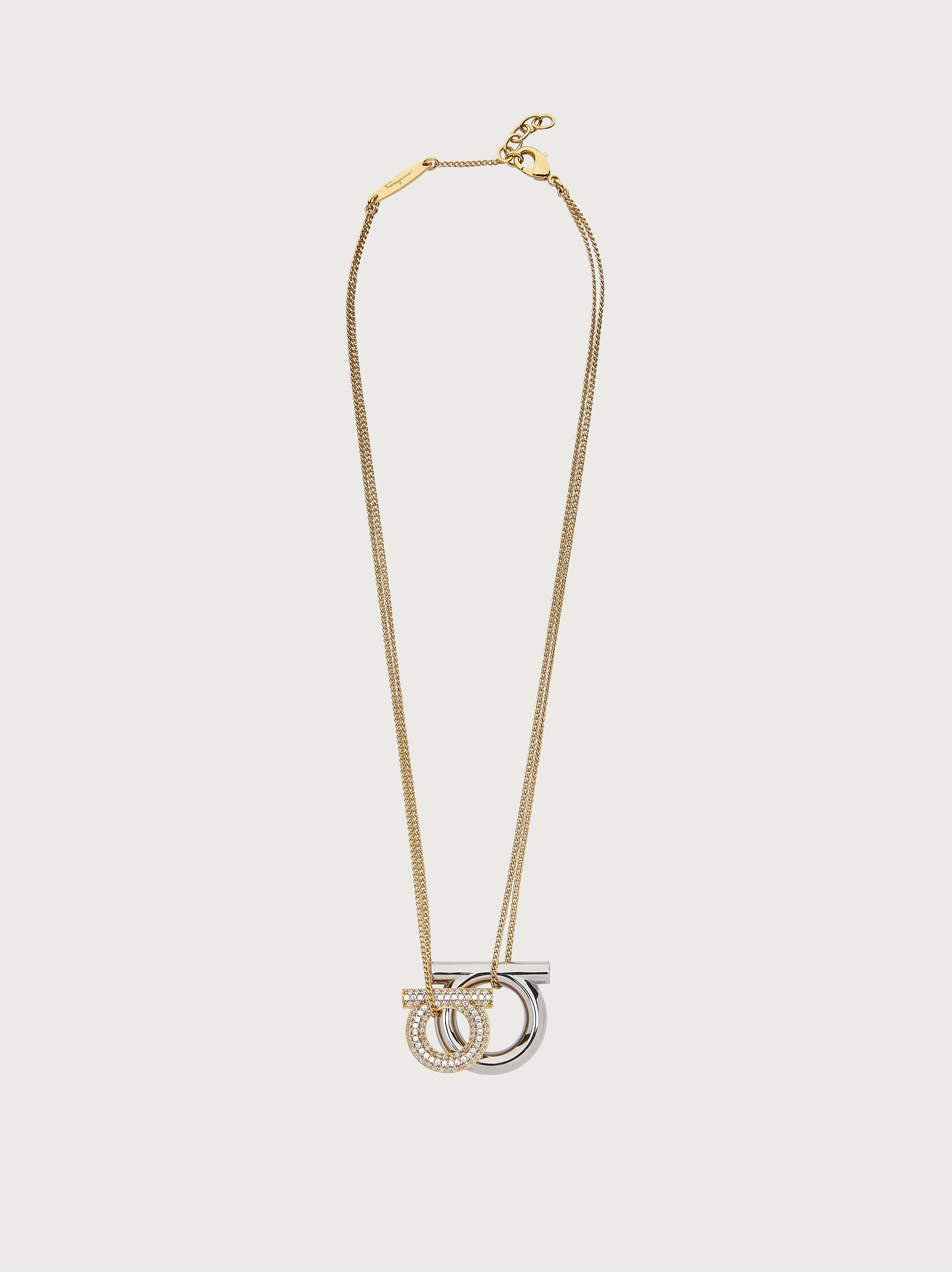 Gancini pendant necklace - 1
