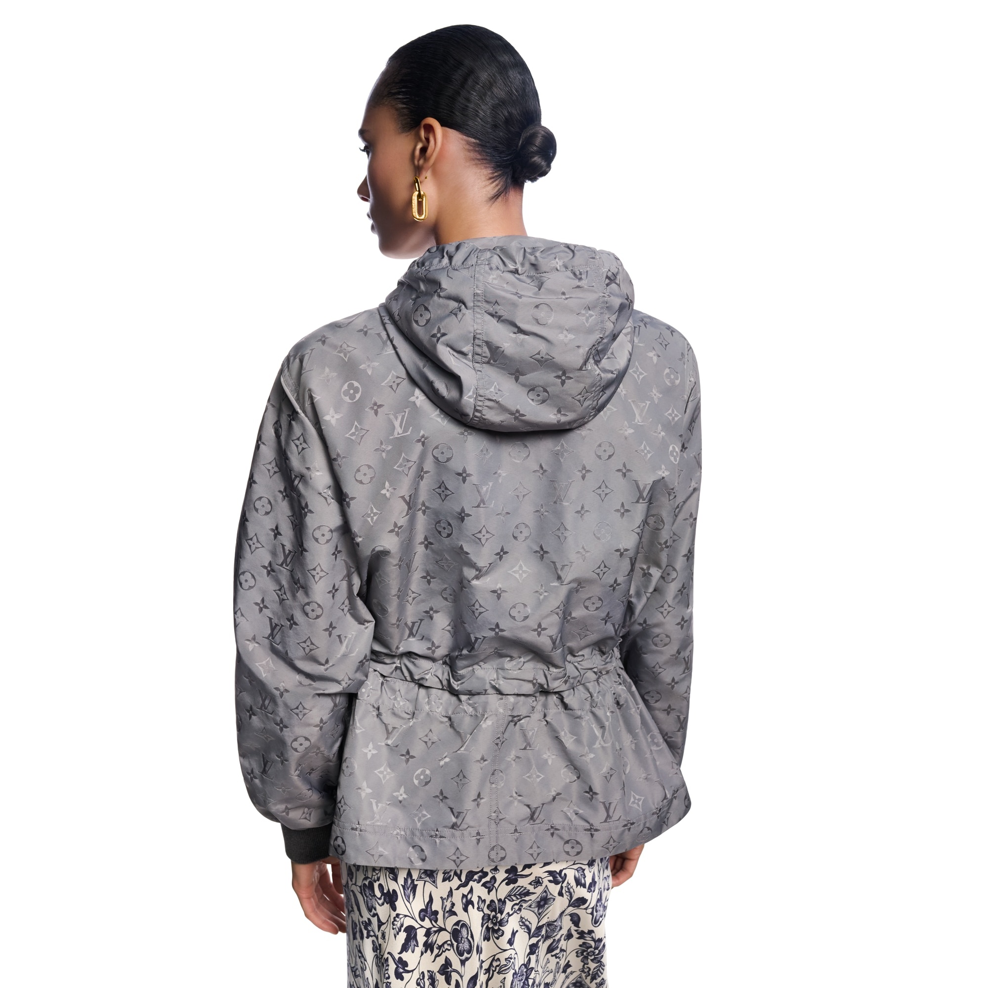 Hooded Monogram Parka - 5