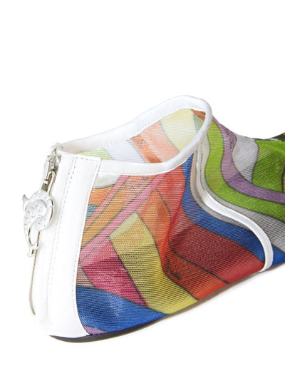 PUCCI iride-print ankle boots outlook