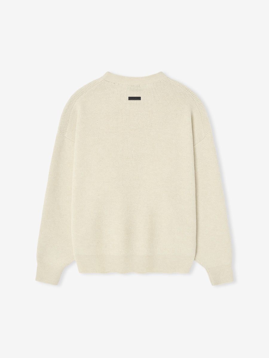 Wool Rib Crewneck Sweater - 2