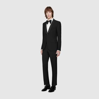 GUCCI Tapered wool mohair tuxedo outlook