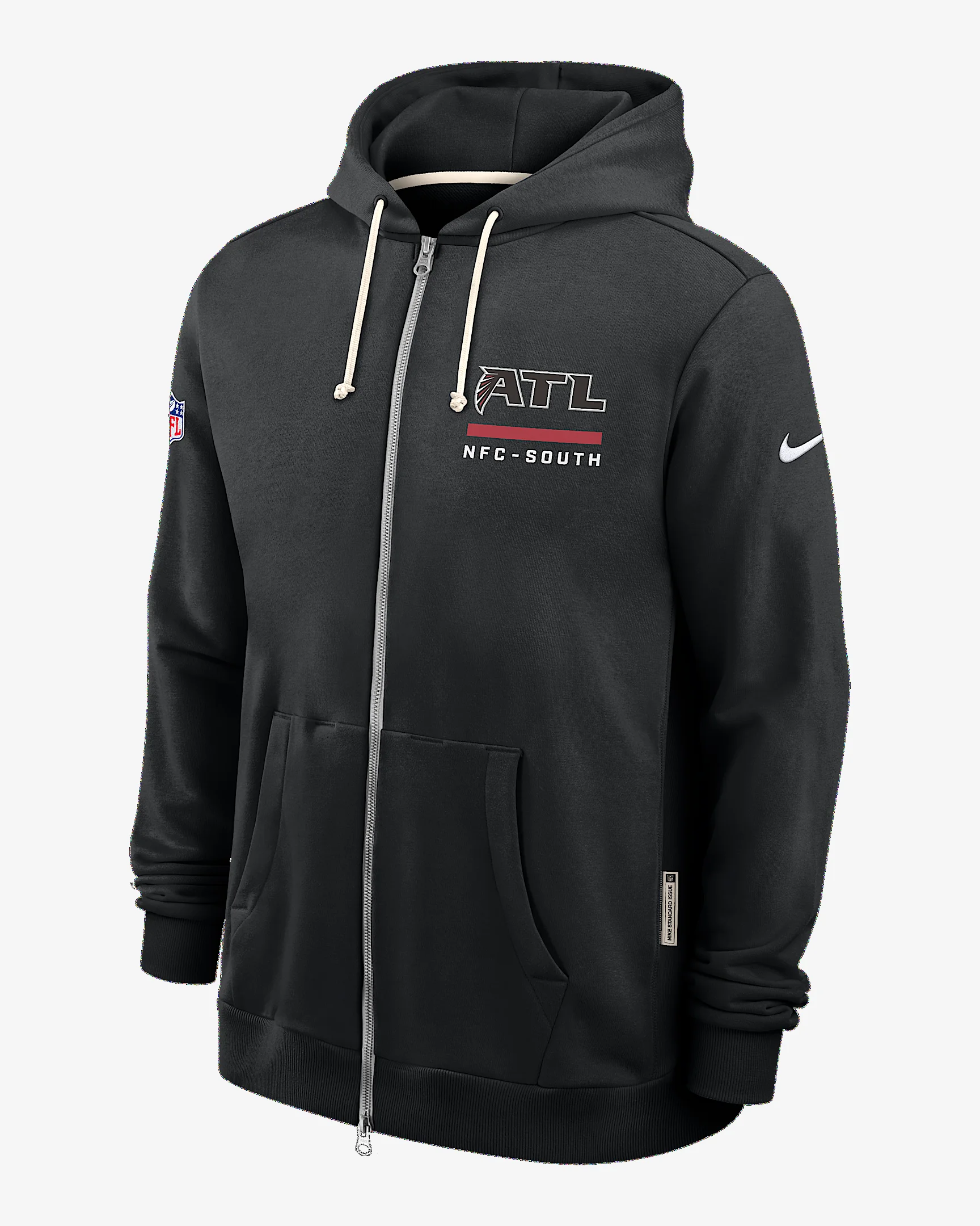 Atlanta Falcons Utility Player Sideline Men's Nike Dri-FIT NFL Full-Zip Hoodie - 1