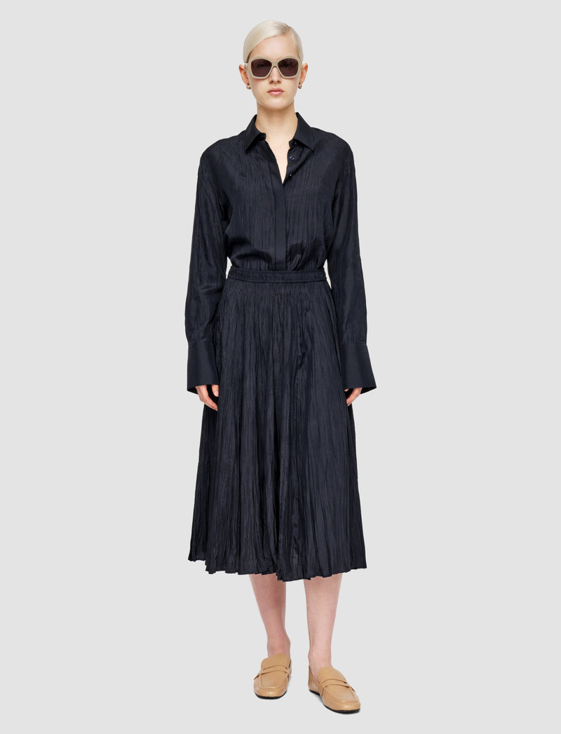 JOSEPH Sully Habotai Silk Skirt outlook