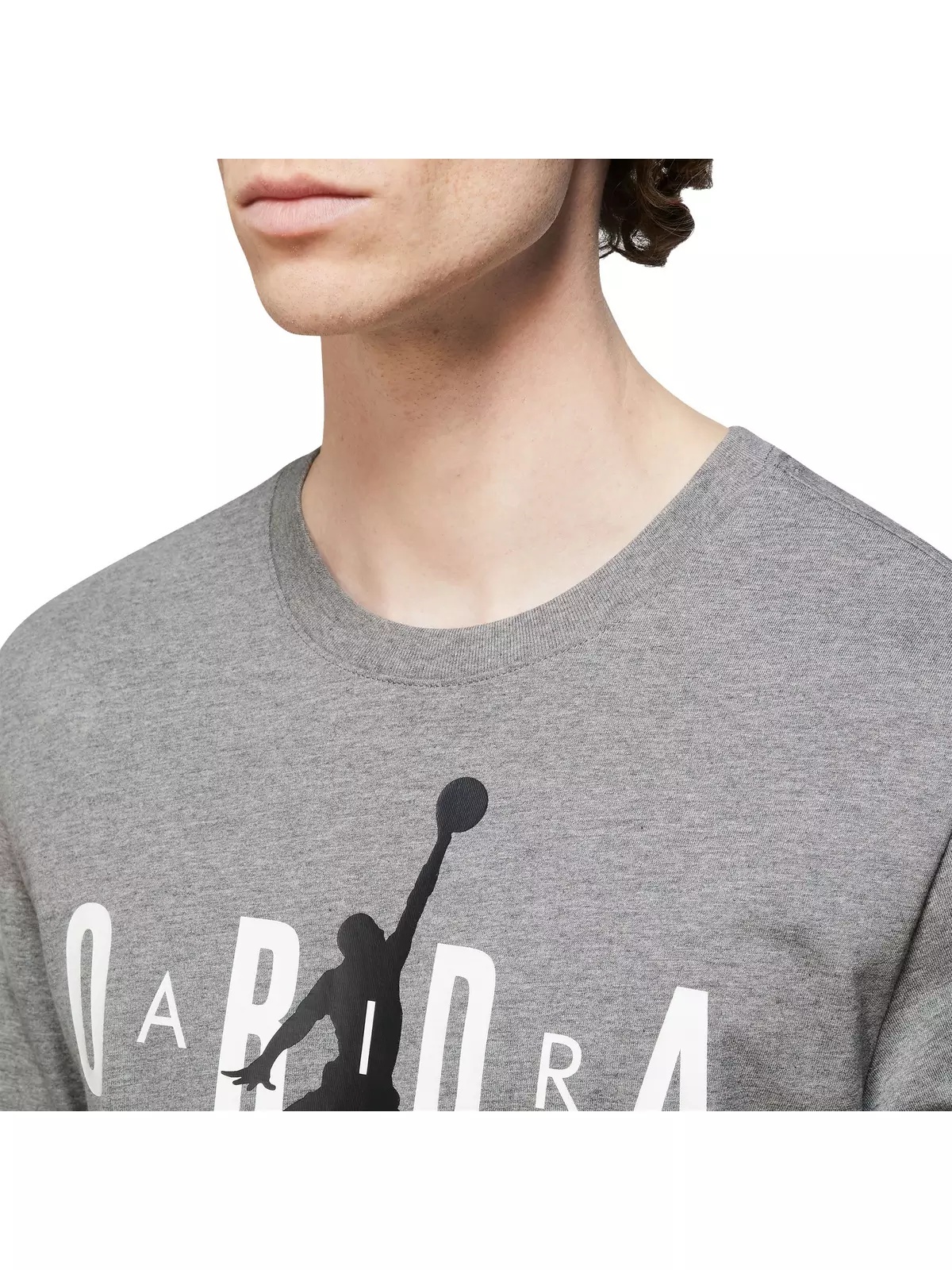 Men's Air Stretch Short Sleeve Crew Tee-Grey - 3