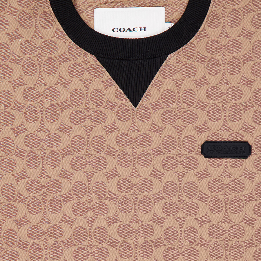 Coach Essential Crewneck Sweatshirt In Signature - 2