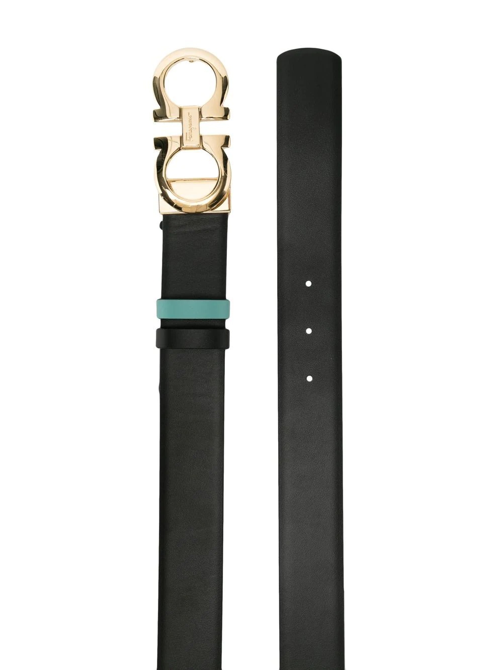 Gancini-buckle reversible belt - 2