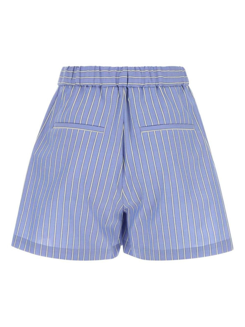 Marni embroidered poplin shorts outlook