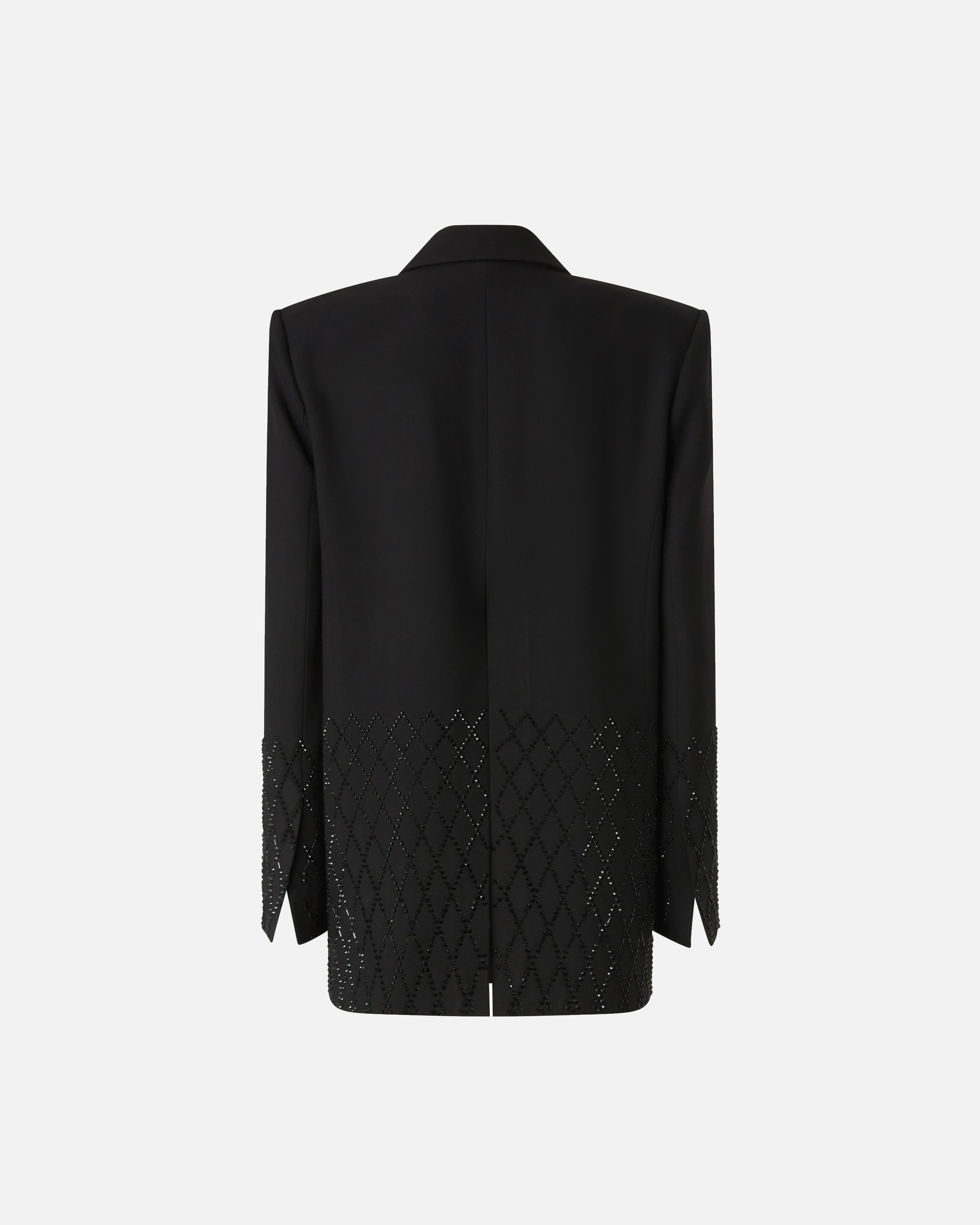 OVERSIZED BLAZER WITH RHINESTONES - 2