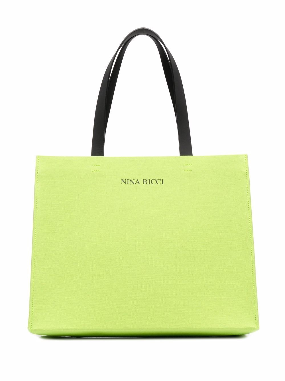 logo-print tote bag - 1